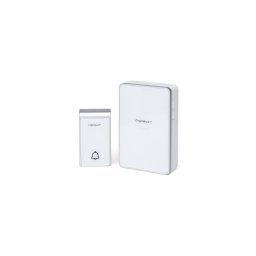 Sonerie fără fir Aigostar 3xAA IP44 alb/argintiu