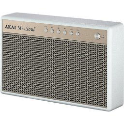 Boxa portabila activa Akai, M3-SOUL, 20 W, Bluetooth 5.0, autonomie 15 ore, Alba