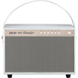 Boxa portabila activa Akai M5-THUNDER, 28 W, Bluetooth 5.0, autonomie 12 ore, Alba