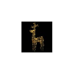 Decoratiune de Craciun ren, 90 leduri, 60x16x100 cm, acril
