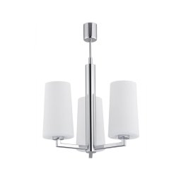 Lustră pe tijă CAMELOT 3xE27/15W/230V crom lucios Argon 1224