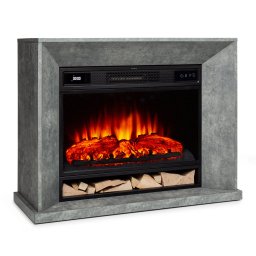 Klarstein Crater Lake, șemineu electric, 1900 W, tehnologie LED, telecomandă (HTR9-Crater Lake)