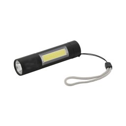 Lanternă LED reîncărcabilă LED/400mAh negru