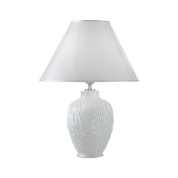 Lampă de masă CHIARA 1xE27/100W/230V albă d. 30 cm Kolarz A1340.70