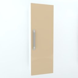 Armonia Suspendat vertical cu 1 usa cu maner front PAL Cappuccino