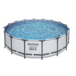 Piscina supraterana Bestway Steel Pro MAX, 4.88m x 1.22m cod 5612Z