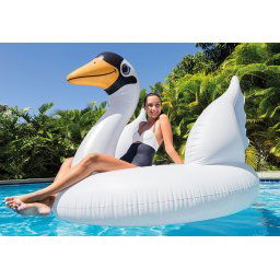 Saltea Lebada gonflabila MEGA SWAN ISLAND 56287EU
