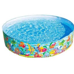 Piscina pentru copii INTEX Ocean Play Snapset, Pool 183x38 cm cod 56452