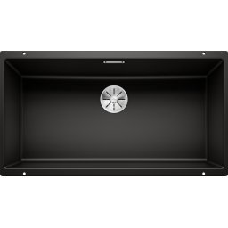 Chiuveta cu montare sub blat BLANCO SUBLINE 800-U, silgranit, 83 cm, negru, 526005