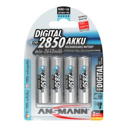 Acumulatori AA R6 2850mAh blister 4 bucati ANSMANN