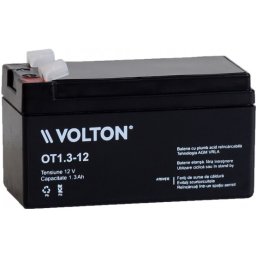 Acumulator stationar plumb acid VOLTON 12V 1.3Ah AGM VRLA