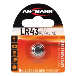 Baterie alcalina LR43 ANSMANN