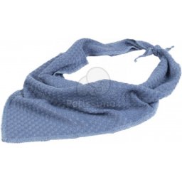 Eșarfă câini Flamingo Iona - albastru S