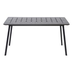 Masa de gradina, polipropilena, Keter, pentru a servi masa, grafit, Metalea, 4-6 persoane, 146 x 87 x 75 cm