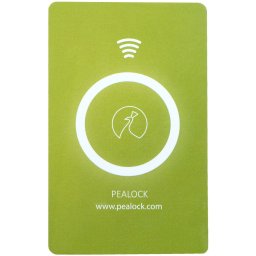 Cartela NFC Pealock - verde