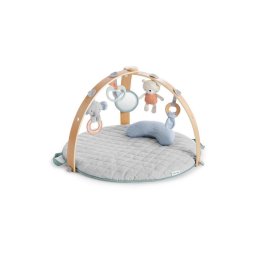 Pătură de joacă pentru bebeluși LOAMY verde-mentă/gri Ingenuity