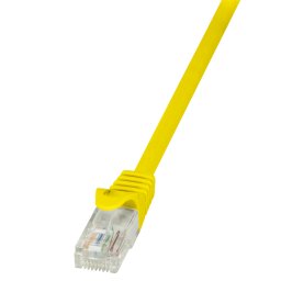 Cablu Patch cord Logilink , cat5e U/UTP 0,25m galben, CP1017U