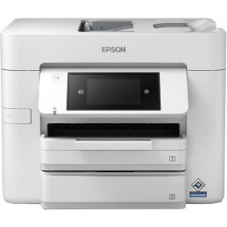 Imprimanta Multifunctionala Epson WorkForce Pro WF-C4810DTWF, InkJet, Color, Format A4, Duplex, Wi-Fi, Alb