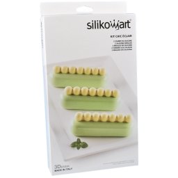 Forma Silicon Ecler Chic 13 x 3.8 x H 4 cm, Kit 2 forme x 6 cavitati x 140 ml