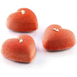 Forma Silicon Inima Mignon 3.6 x 3.9 x H 1.6 cm, 70 cavitati, 11 ml (SQ032)