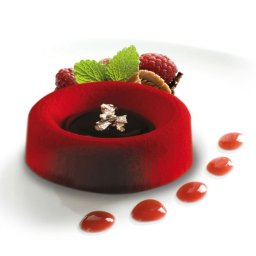 Forma Pavoflex 60x40 cm Savarin Rotund O4xh1.3 cm, 77 cavitati, 13 ml