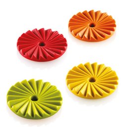 Forma Silicon TOP Insertie Plisse O 4.5 x H0.64 cm, 15 cavitati (PLISSE 7)