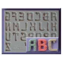 Mulaj Silicon Alfabet de Gheata H 2.4 cm