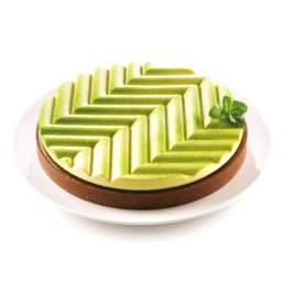 Set Tarte gafique O 25 cm, 1 Rama Microforata + Forma Silicon