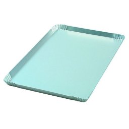 Tavita Prezentare Aluminiu, 4 margini, 30.5 x 22.5 x H 2 cm