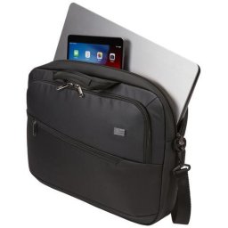 PROPA-116, pentru laptop de maxim 15.6 inch, poliester, Negru