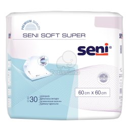 Aleze / Protectii pentru pat Seni Soft Super 60 x 60 cm - 30 buc.