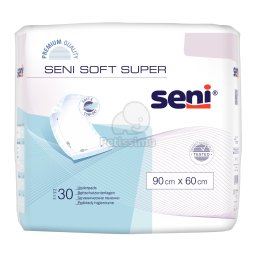 Aleze / Protectii pentru pat Seni Soft Super 90 x 60 cm - 30 buc.