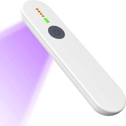 Lampa UV-C bactericida germicida Relax, portabila, 5W, cu acumulator Negru