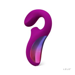 LELO Enigma Cruise Dual-Action Sonic Massager Deep Rose