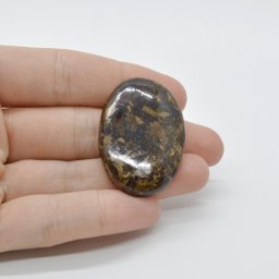Cabochon Bronzit 39x27x7mm C12