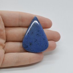 Cabochon Dumortierit 44x32x4mm C2