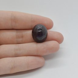 Cabochon Granat Stelar 19x16x11mm C3