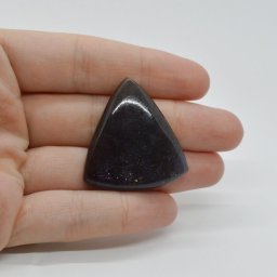 Cabochon Iolith Sun Stone 35x33x6mm C12