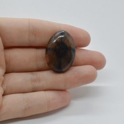 Cabochon Kiastolit 28x20x6mm C11