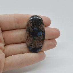Cabochon Que Sera 44x23x5mm C48