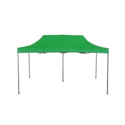 Pavilion pentru gradina/comercial, cadru metalic, pliabil, verde, 6x3x3 m, Elvis GartenVIP DiyLine