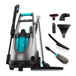 Aparat de spalat cu presiune si Aspirator 4 in 1 Conga Triton 5000 UltraClean Car, 120 BAR, 360 L h ,1500 W, 15 kPa
