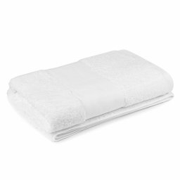 Prosop baie pentru brodat, Bumbac 100%, alb, 70x140cm - 700g/mp