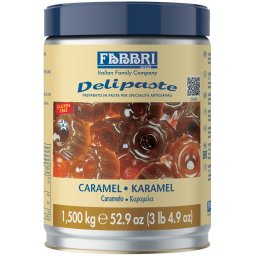 Pasta aromatizanta Caramel Delipaste Fabbri, 1.5 kg