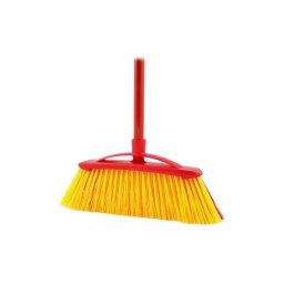 Sweeping Brush VILEDA 2in1 Garden Outdoor (red/yellow)