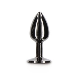 Taboom Butt Plug With Diamond Jewel Black S