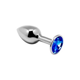 Alive Mini Metal Butt Plug Anal Pleasure Blue S
