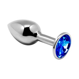 Alive Mini Metal Butt Plug Anal Pleasure Blue L