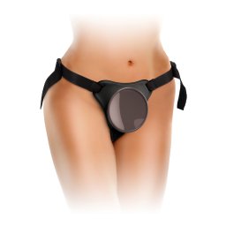 Pipedream King Cock Elite Comfy Body Dock Harness Black