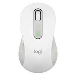 Mouse Logitech M650 L Silent, Bluetooth, Wireless, Bolt USB receiver, Alb